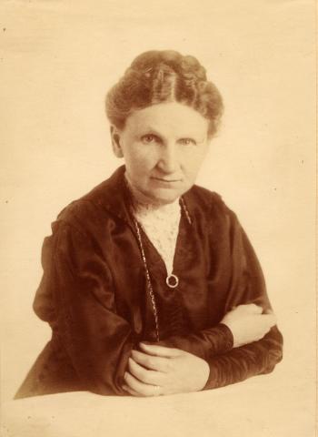 Maria Matheis, Foto aus dem Stadtarchiv Karlsruhe 8/Alben 12/54a