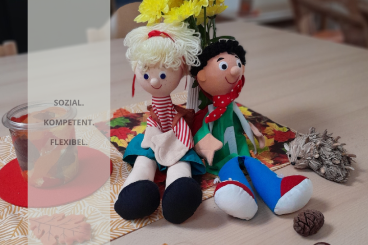 Puppen Nangi und Lima